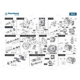 8G45 Transmission Parts | Ganzeboom Transmissions