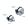 End plug kit ZF6HP26, ZF6HP19 053 only